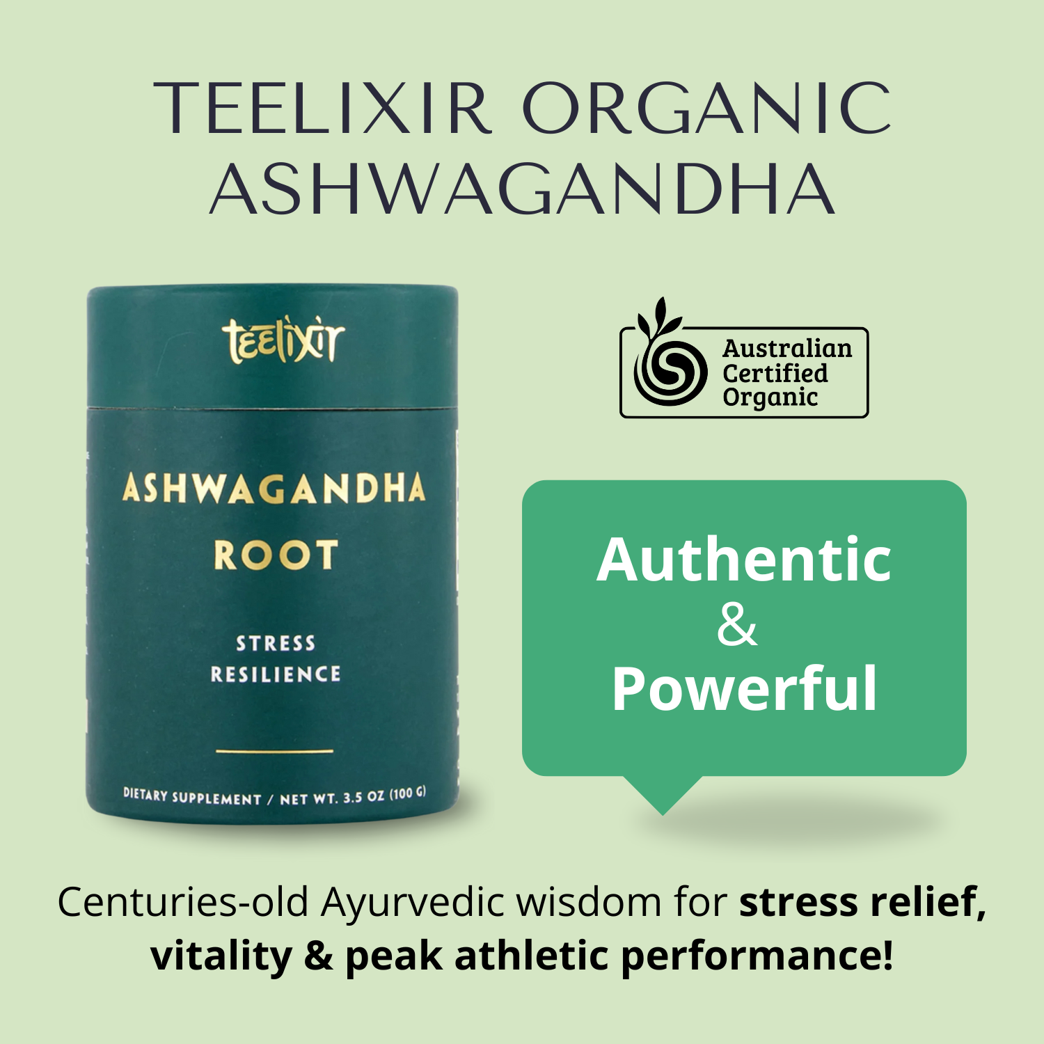 Ashwagandha Root - Teelixir