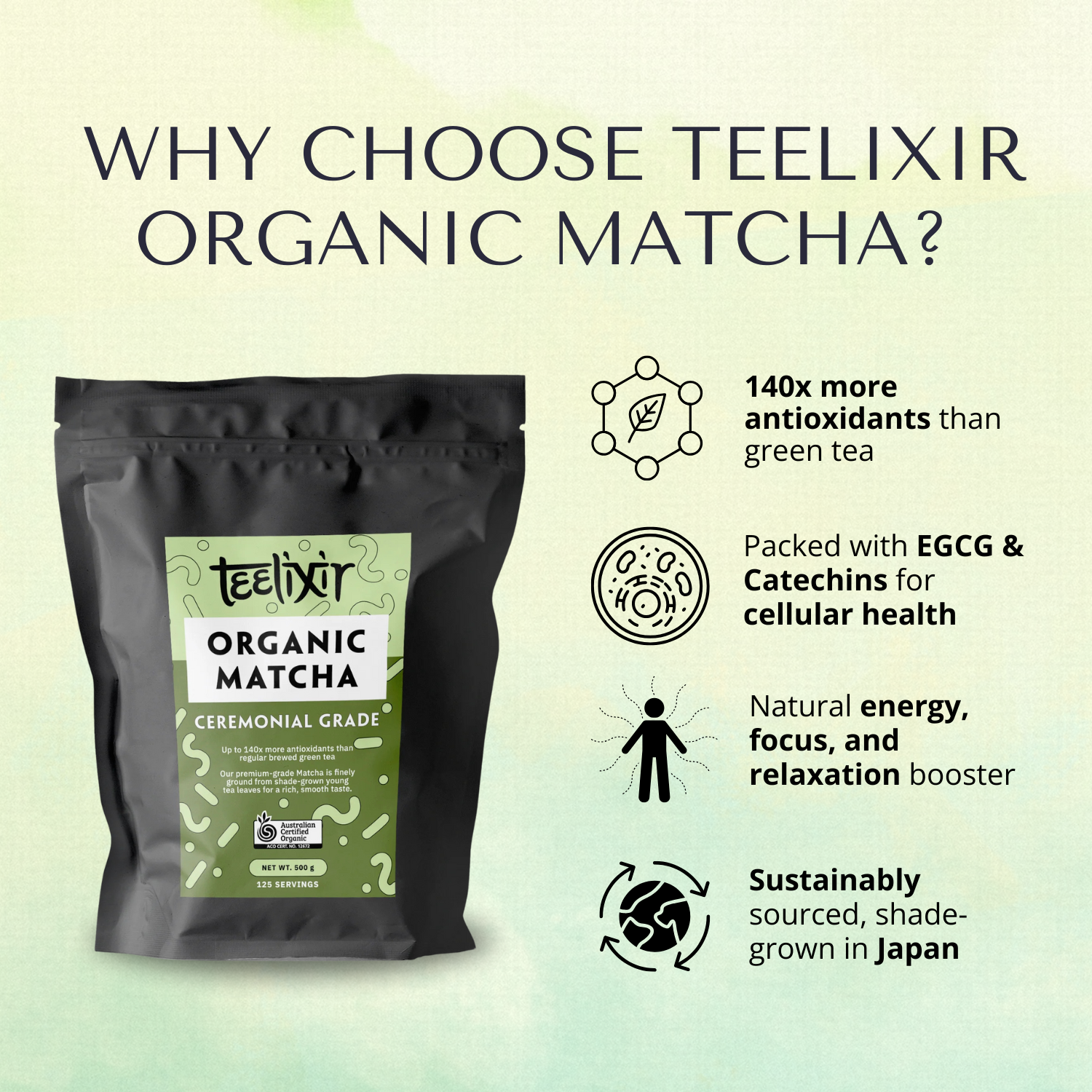 Teelixir Organic Japanese Matcha