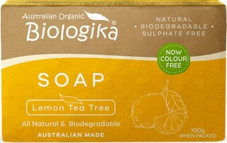 Biologika Lemon Scented Tea Tree Soap 100g