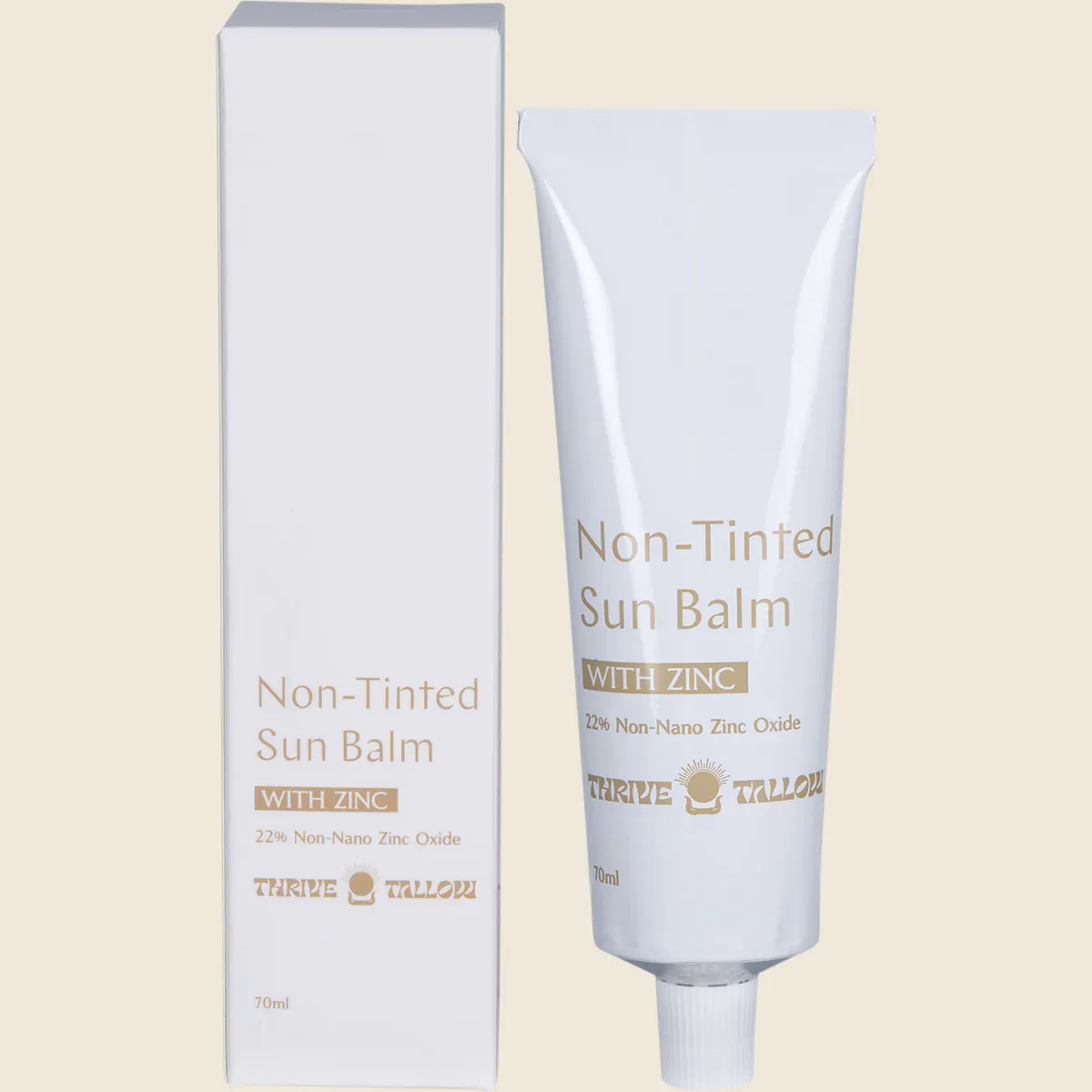 Thrive Tallow Sun Balm with Zinc - Non Tinted 70ml