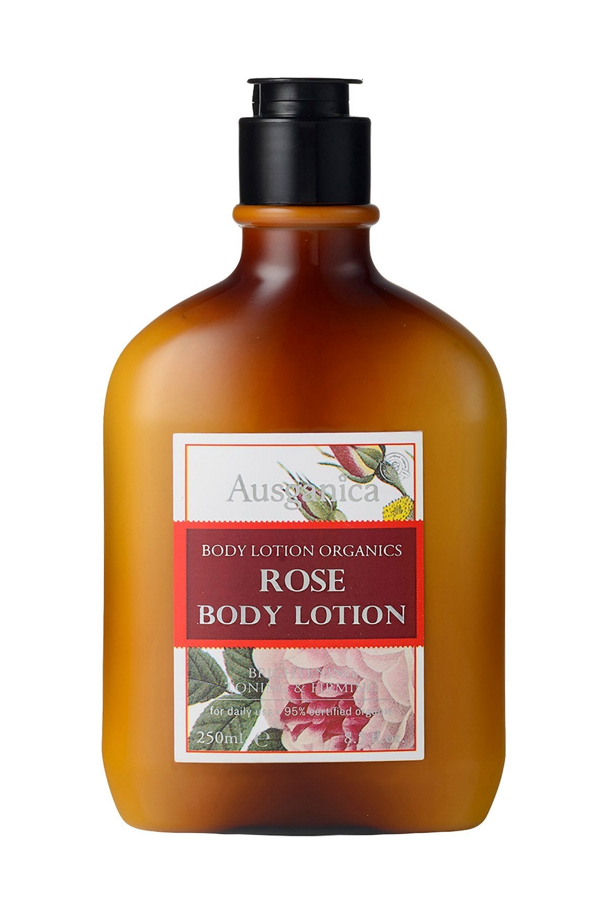 Ausganica Certified Organic Rose Body Lotion 250ml